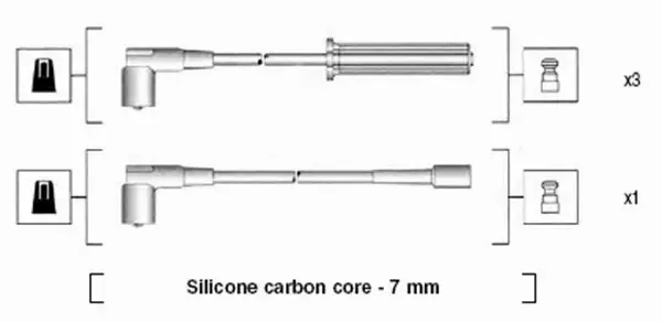 MAGNETI MARELLI PRZEWODY ZAPŁONOWE 941365080931 