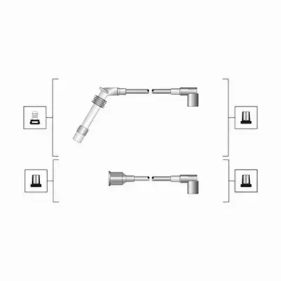 MAGNETI MARELLI PRZEWODY ZAPŁONOWE 941319170027 