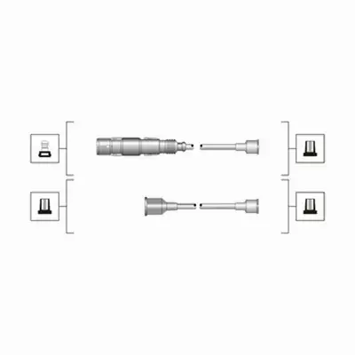 MAGNETI MARELLI PRZEWODY ZAPŁONOWE 941319170036 