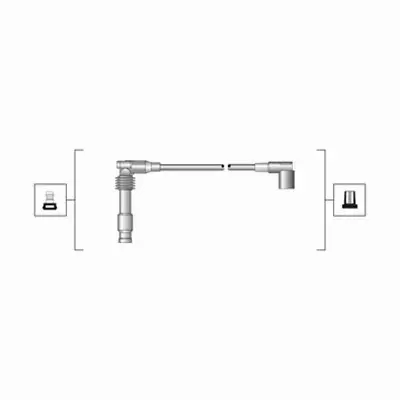 MAGNETI MARELLI PRZEWODY ZAPŁONOWE 941319170046 