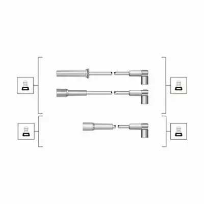 MAGNETI MARELLI PRZEWODY ZAPŁONOWE 941319170075 