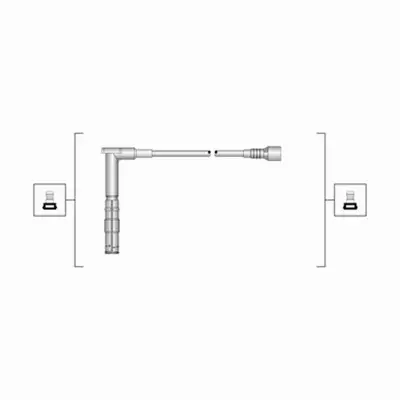 MAGNETI MARELLI PRZEWODY ZAPŁONOWE 941319170100 