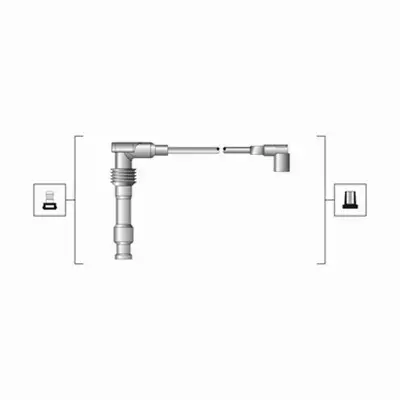 MAGNETI MARELLI PRZEWODY ZAPŁONOWE 941319170108 