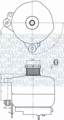 MAGNETI MARELLI ALTERNATOR 063732190010 