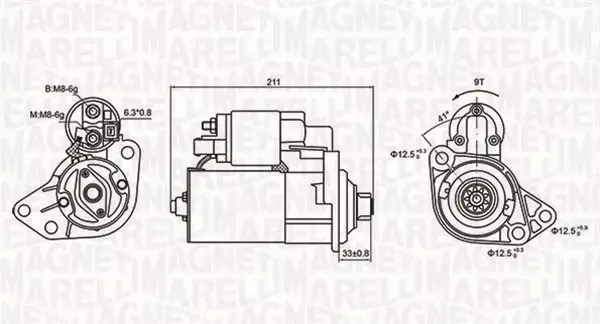 MAGNETI MARELLI ROZRUSZNIK 063721062010 