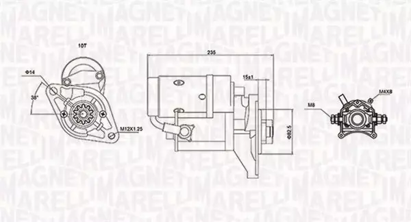 MAGNETI MARELLI ROZRUSZNIK 063721089010 