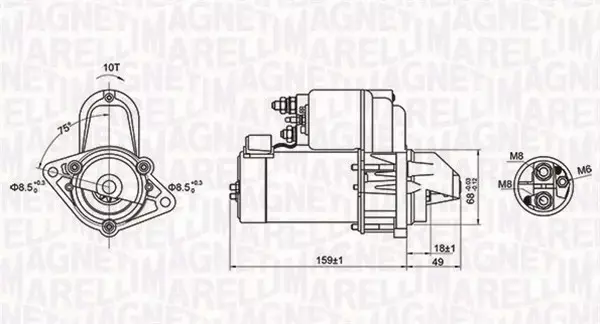 MAGNETI MARELLI ROZRUSZNIK 063721257010 