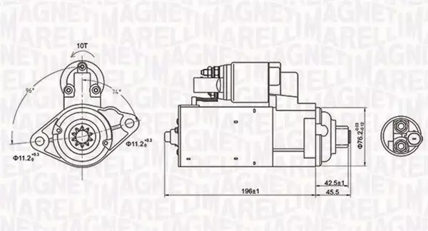 MAGNETI MARELLI ROZRUSZNIK 063721286010 