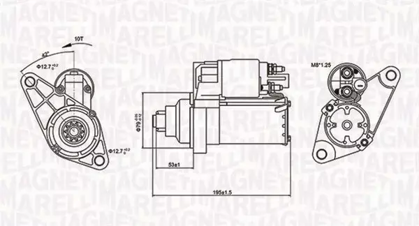 MAGNETI MARELLI ROZRUSZNIK 063721330010 