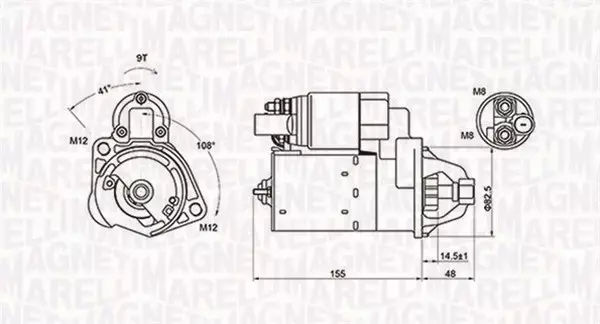 MAGNETI MARELLI ROZRUSZNIK 063721394010 