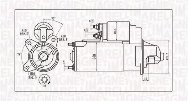 MAGNETI MARELLI ROZRUSZNIK 063721396010 