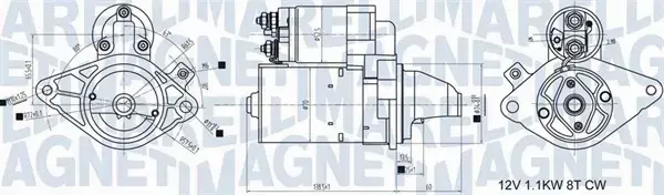 MAGNETI MARELLI ROZRUSZNIK 063721407010 