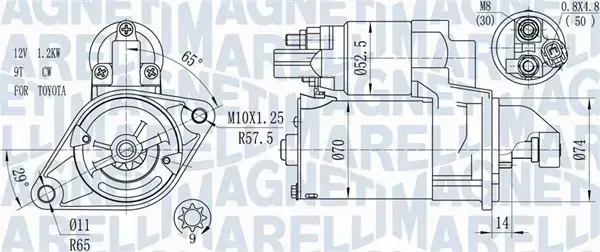 MAGNETI MARELLI ROZRUSZNIK 063721450010 