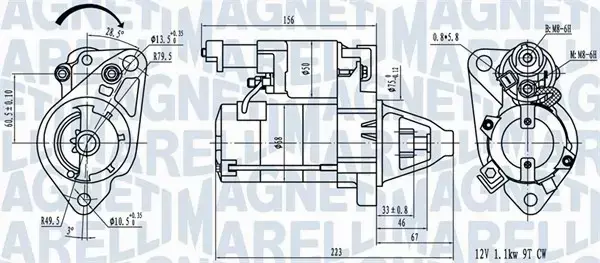 MAGNETI MARELLI ROZRUSZNIK 063721458010 