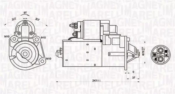 MAGNETI MARELLI ROZRUSZNIK 063720680010 