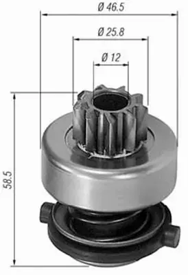 MAGNETI MARELLI BENDIX ROZRUSZNIKA 940113020138 