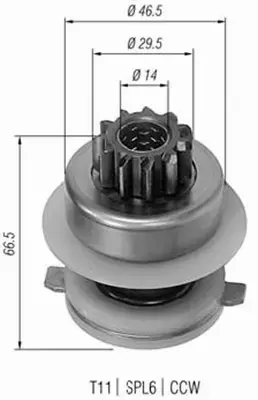 MAGNETI MARELLI BENDIKS ROZRUSZNIKA 940113020155 