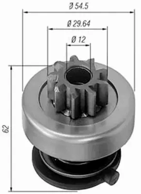 MAGNETI MARELLI BENDIX ROZRUSZNIKA 940113020167 