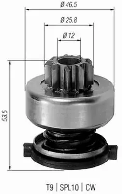 MAGNETI MARELLI BENDIX ROZRUSZNIKA 940113020226 