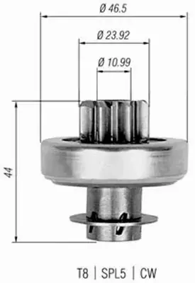 MAGNETI MARELLI BENDIKS ROZRUSZNIKA 940113020272 