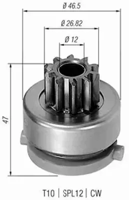 MAGNETI MARELLI BENDIX ROZRUSZNIKA 940113020423 