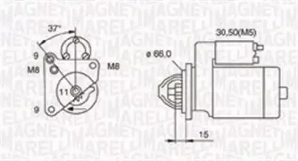 MAGNETI MARELLI ROZRUSZNIK 063721260010 