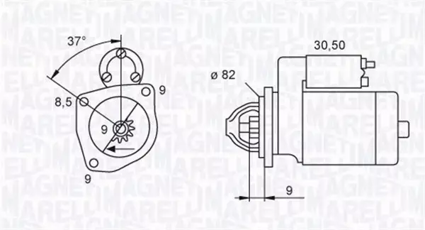 MAGNETI MARELLI ROZRUSZNIK 063721045010 