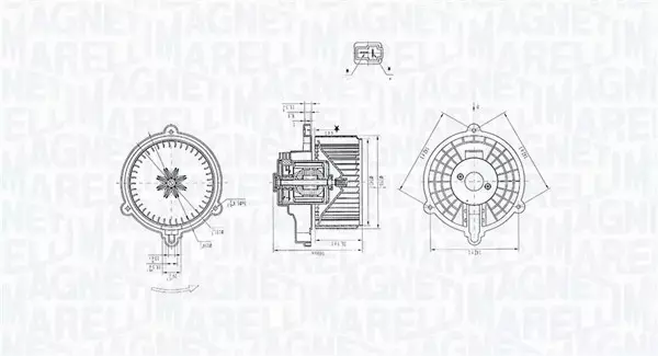 MAGNETI MARELLI SILNIK DMUCHAWY 069412384010 