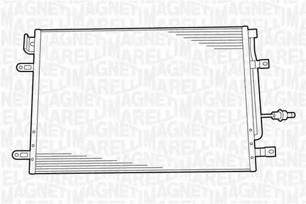 MAGNETI MARELLI CHŁODNICA KLIMATYZACJI 350203230000 