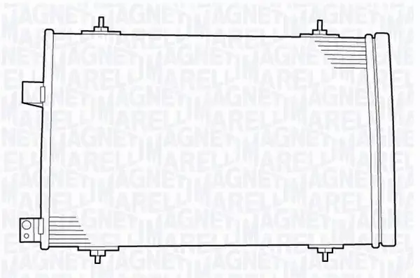 MAGNETI MARELLI CHŁODNICA KLIMATYZACJI 350203639000 