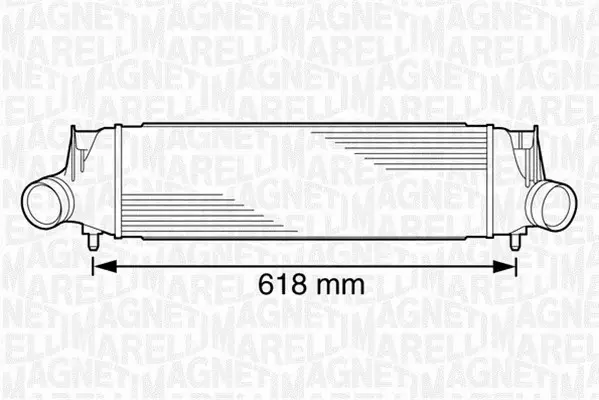 MAGNETI MARELLI INTERCOOLER 351319201390 