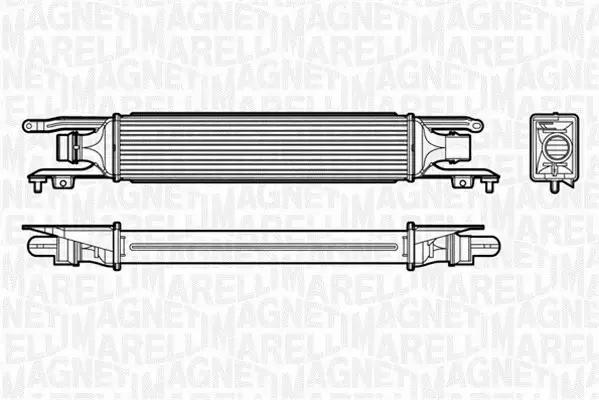 MAGNETI MARELLI INTERCOOLER 351319201620 