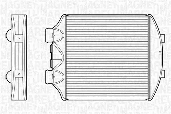 MAGNETI MARELLI INTERCOOLER 351319201660 