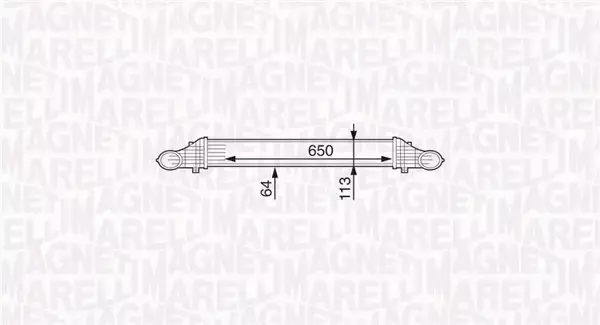 MAGNETI MARELLI INTERCOOLER 351319201920 