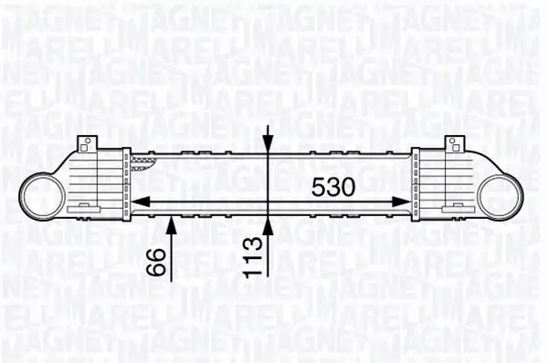 MAGNETI MARELLI INTERCOOLER 351319202110 