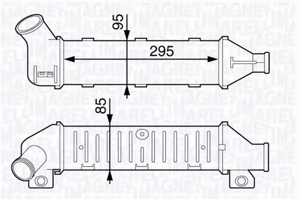 MAGNETI MARELLI INTERCOOLER 351319202360 