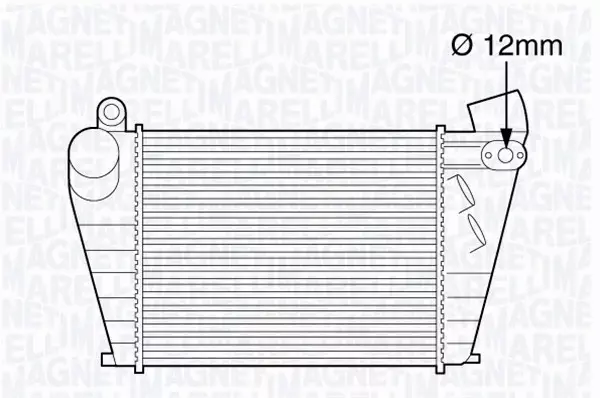 MAGNETI MARELLI INTERCOOLER 351319203610 