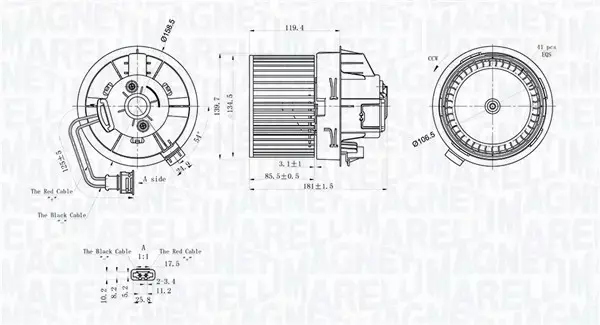 MAGNETI MARELLI SILNIK DMUCHAWY 069412247010 