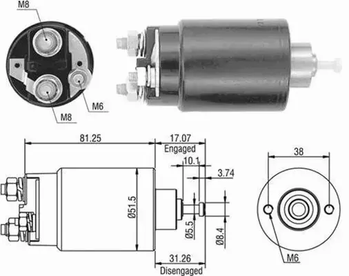 MAGNETI MARELLI AUTOMAT ROZRUSZNIKA 940113050404 