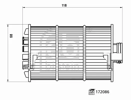 FEBI BILSTEIN FILTR OLEJU 172086 