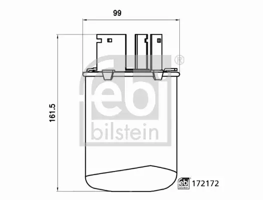 FEBI BILSTEIN FILTR PALIWA 172172 