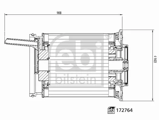 FEBI BILSTEIN FILTR PALIWA 172764 