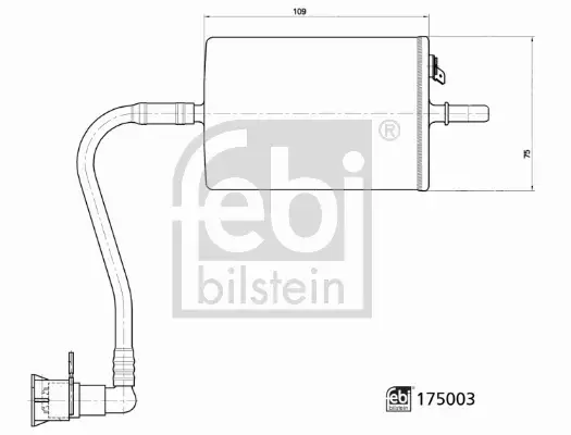 FEBI BILSTEIN FILTR PALIWA 175003 