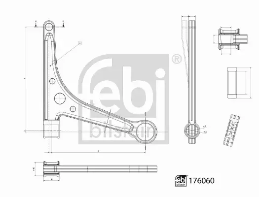 FEBI WAHACZ ZAWIESZENIA 176060 