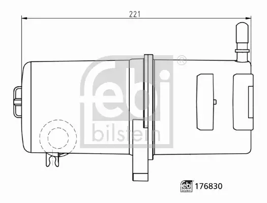 FEBI BILSTEIN FILTR PALIWA 176830 