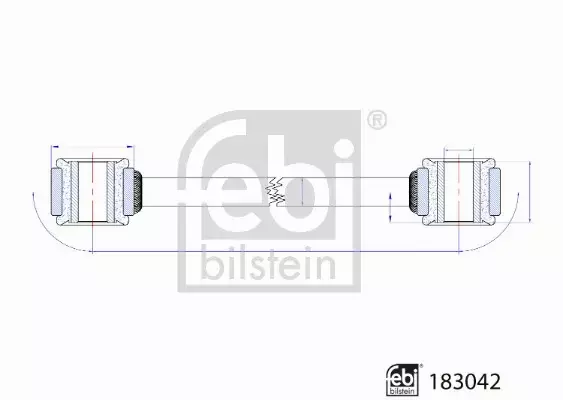 FEBI ŁĄCZNIK STABILIZATORA 183042 