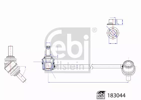 FEBI ŁĄCZNIK STABILIZATORA 183044 