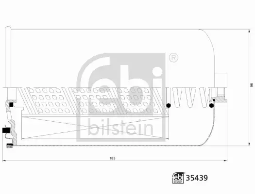 FEBI BILSTEIN FILTR PALIWA 35439 