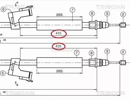 TRISCAN LINKA RĘCZNEGO 8140 27153 