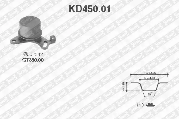 SNR ZESTAW ROZRZĄDU KD450.01 